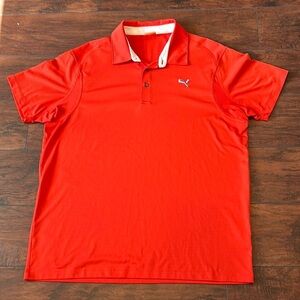 Puma golf polo size large